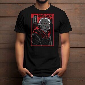 Sukuna (JJK) Anime Custom T-shirt